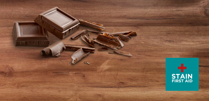 chocolate on flooring