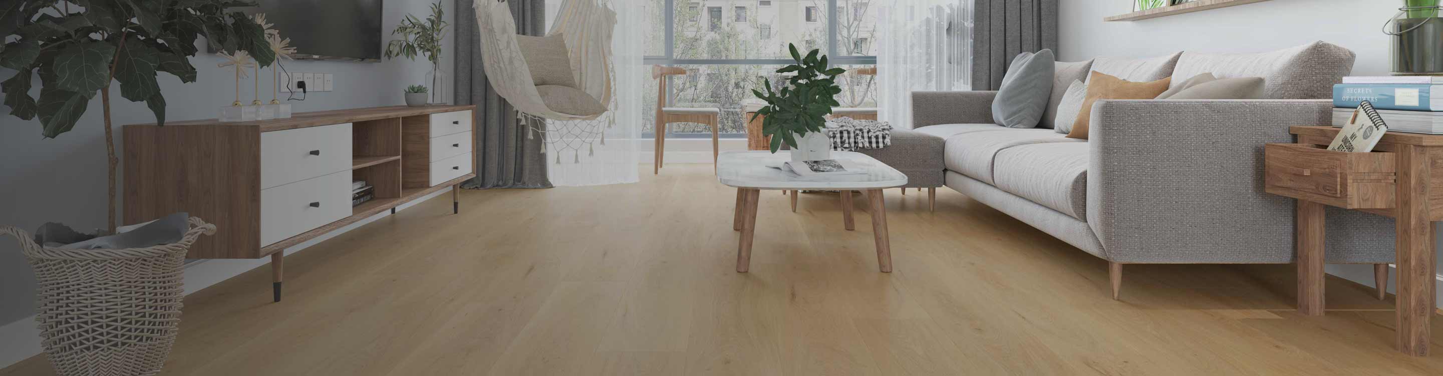 hardwood floors with commercial paint