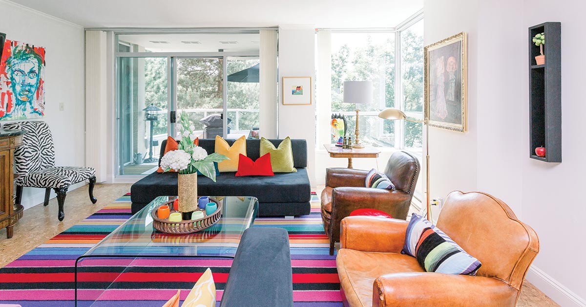 Colorful Interior Design | Living Room